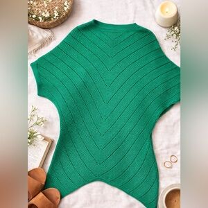 CCK | chic boatneck | Green Women's Sweater